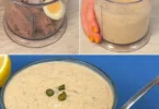 Salsa di tonno senza maionese in un barattolo, ideale per antipasti
