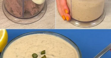 Salsa di tonno senza maionese in un barattolo, ideale per antipasti