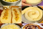 Girelle di Mele dolci preparati con mele e pasta sfoglia deliziose
