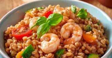 Insalata di Farro Estiva con verdure fresche e ingredienti aromatici