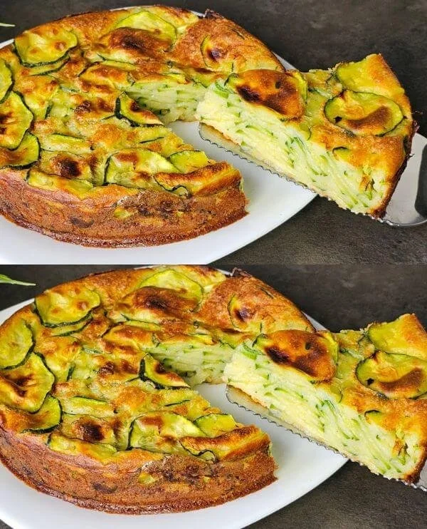 Torta Invisibile di Zucchine, dolce leggero e gustoso, ricetta facile da preparare