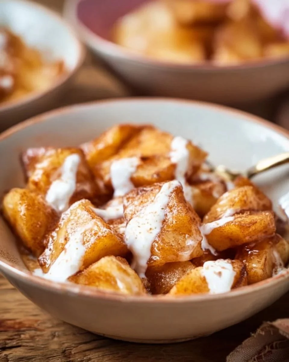 Mele al forno cucinate nell'Air Fryer, dessert sano e gustoso