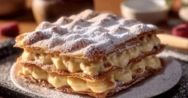Millefoglie Originale con crema e sfoglia croccante