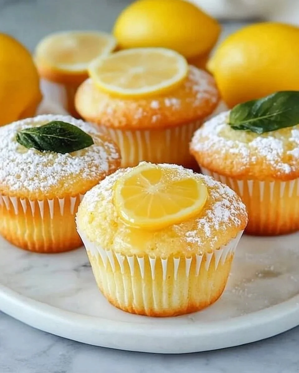 Muffin Limone fresco e profumato