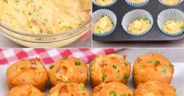 Muffin salati appena sfornati, un'ottima scelta per antipasti e snack