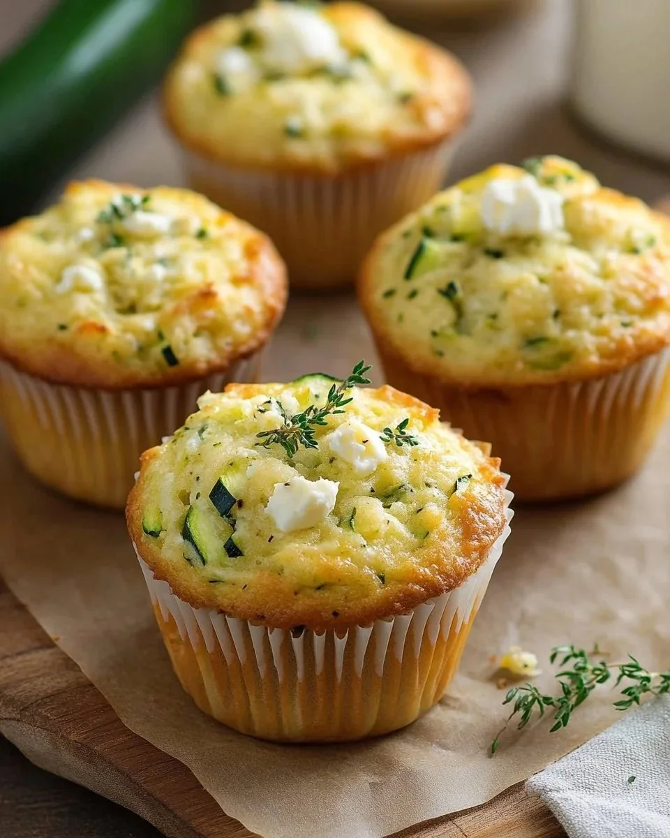 Muffin salati con ricotta e zucchine, ricetta facile e gustosa