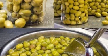 Piatto di Olive Salate assortite con spezie e aromi italiani