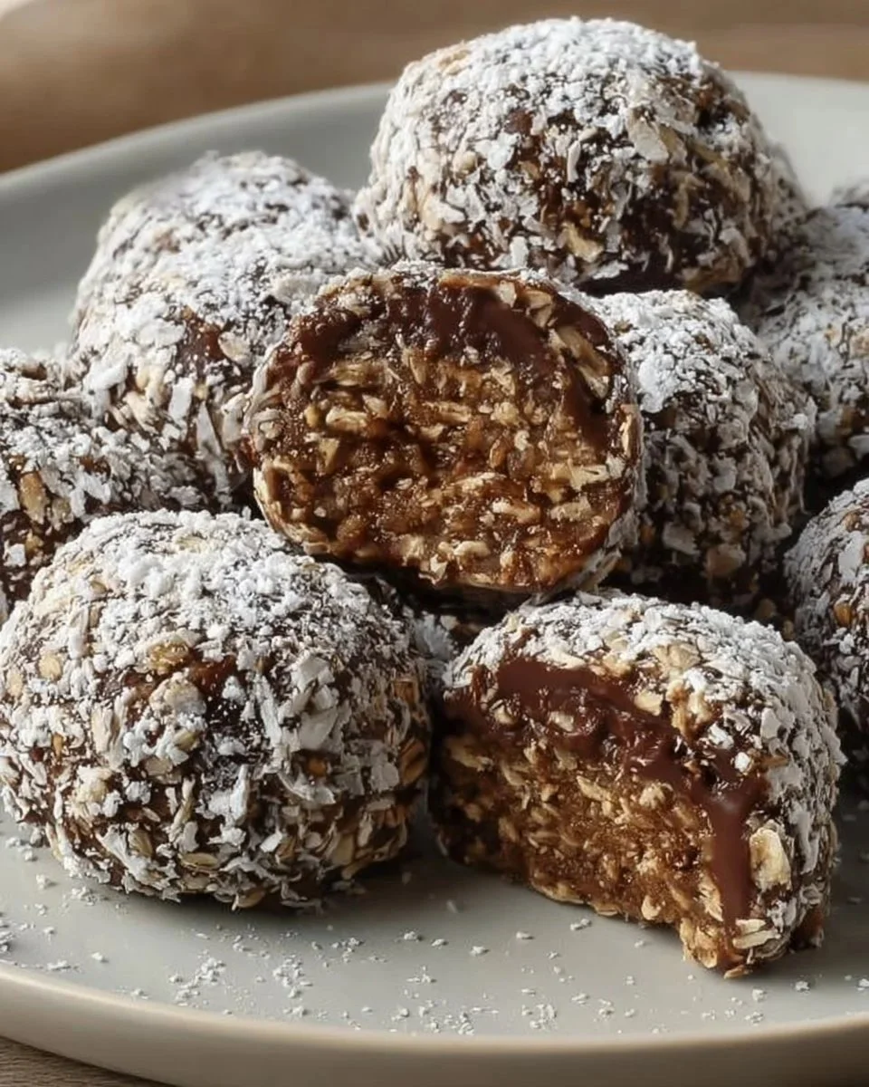 Palline di avena e banana, snack sano e nutriente per ogni occasione.