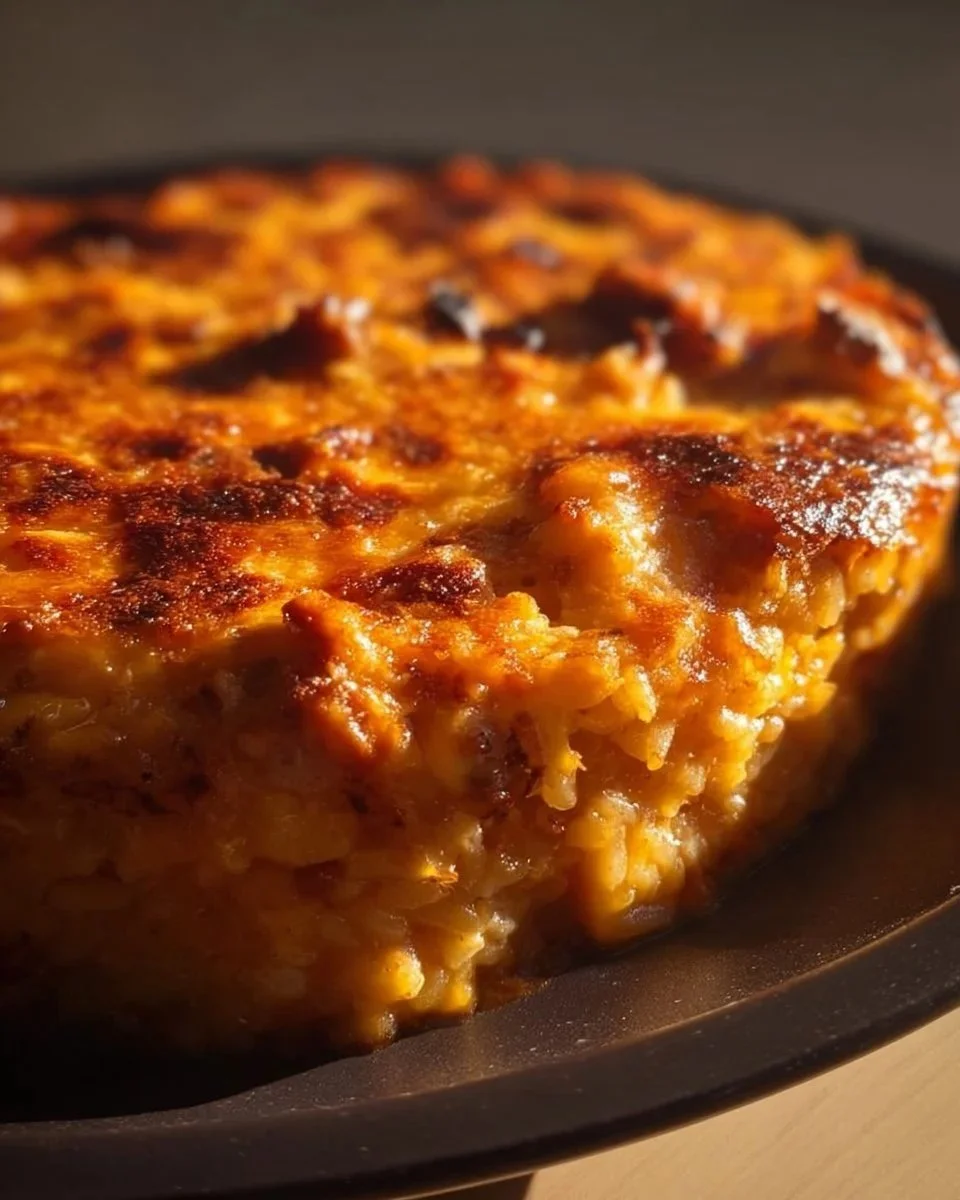 Pizza di Riso con ingredienti freschi e decorazione appetitosa