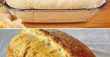 Pane rustico fatto in casa secondo la ricetta tradizionale della nonna.