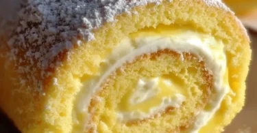 Deliziosi Rotoli al Limone pronti da gustare