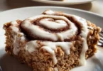 Rotolo di Cannella ricco di proteine, dolce sano e nutriente.