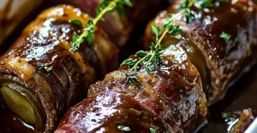 Roulade di manzo classiche al forno - ricetta tradizionale italiana