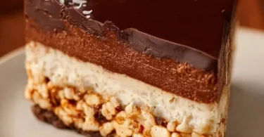 Torta al Cioccolato con Riso Soffiato cioccolato e riso soffiato