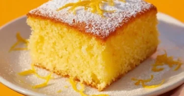 Torta di Arancia e Cocco con Yogurt Greco, dolce fresco e goloso