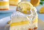 Torta fredda al limone, un dessert estivo fresco e goloso.