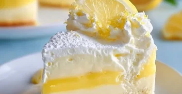 Torta fredda al limone, un dessert estivo fresco e goloso.