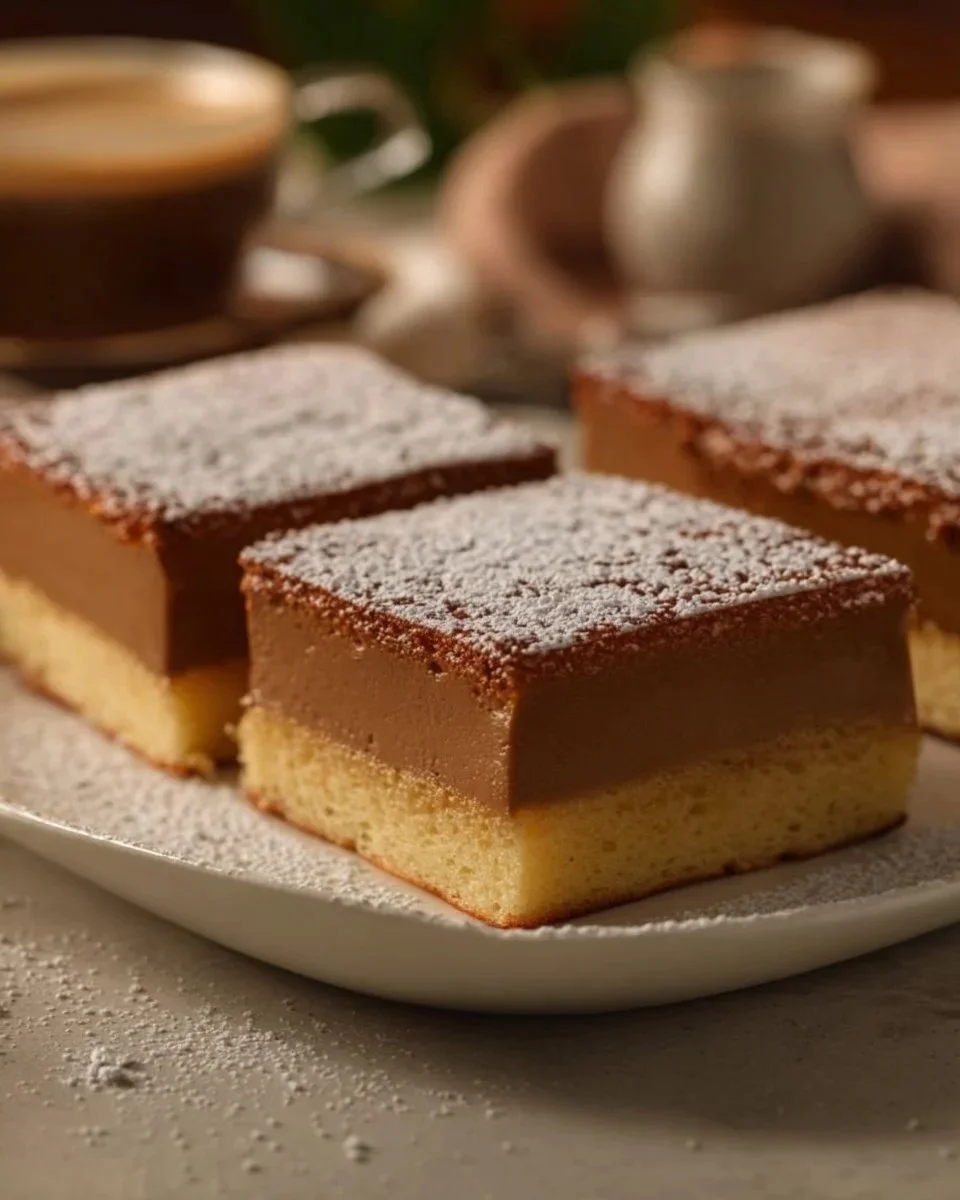 Torta Magica al Caffè con strati di dolcezza e cremosità