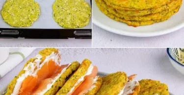 Tortillas di Zucchini con Crema di Formaggio e Salmone Affumicato per un pasto fresco.