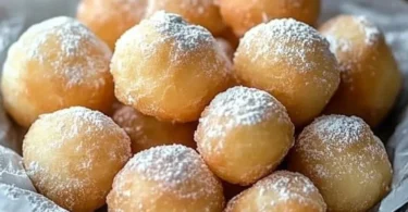 Zeppole di pasta cresciuta napoletane preparate con ricetta tradizionale