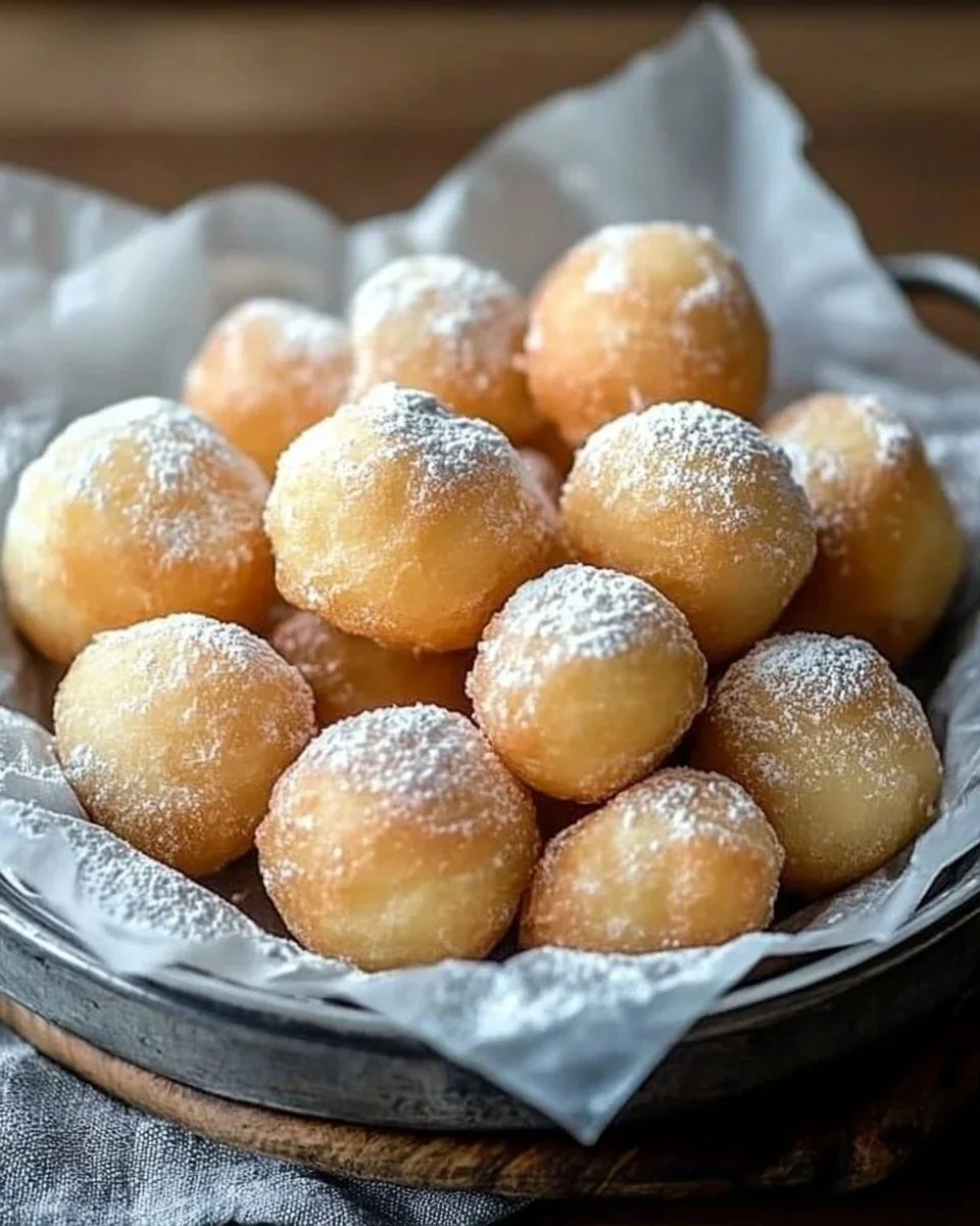 Zeppole di pasta cresciuta napoletane preparate con ricetta tradizionale
