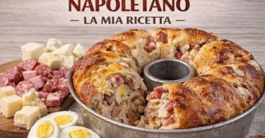 Casatiello Stracciato Napolitano, un tipico piatto pasquale napoletano