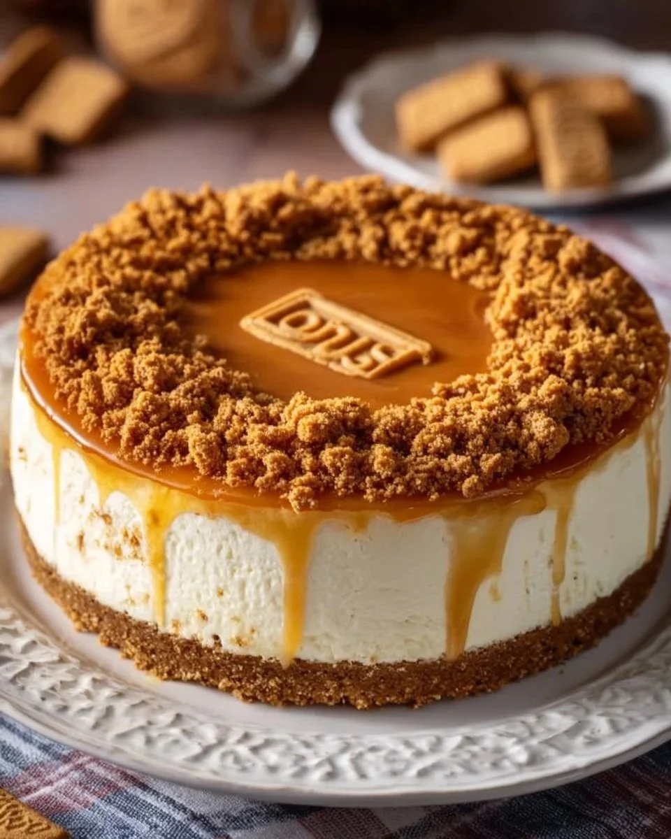 Cheesecake Lotus, un dessert cremoso con biscotti Lotus