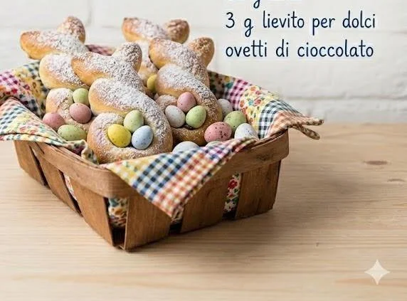 Coniglietti di Pasqua decorati per le festività pasquali