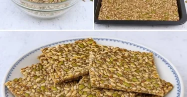 Cracker di semi senza farina croccanti e sani