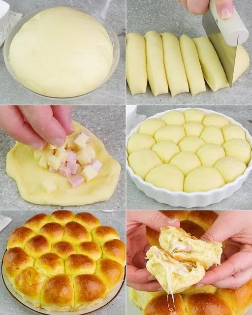 Immagine di un piatto di Danubio Salato riccamente decorato con ingredienti freschi