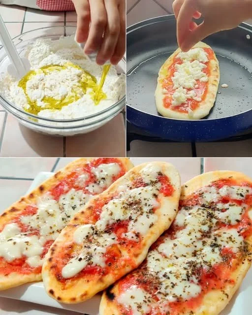 Lingue di pizza senza forno, una ricetta facile e veloce da preparare.