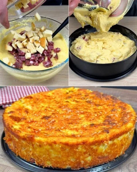 Piatto di Migliaccio Salato, ricetta tradizionale napoletana