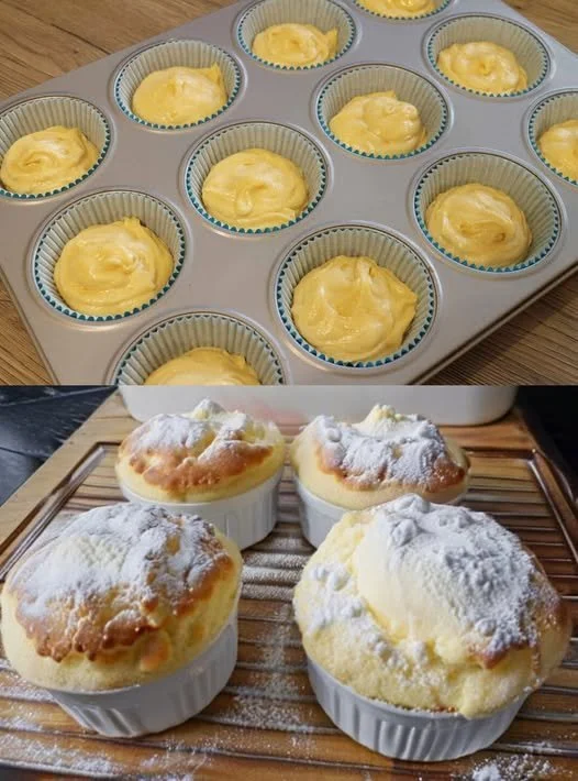 Muffin con Ricotta freschi e soffici, ideali per la colazione o come snack