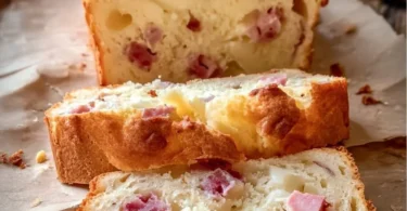 Plumcake salato al latte sofficissimo pronto per essere servito