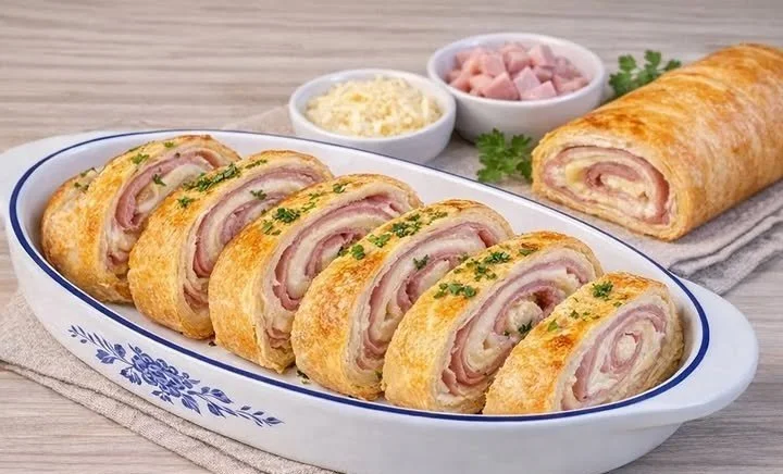 Rotolo salato facile e gustoso, ricetta perfetta per antipasti o picnic.