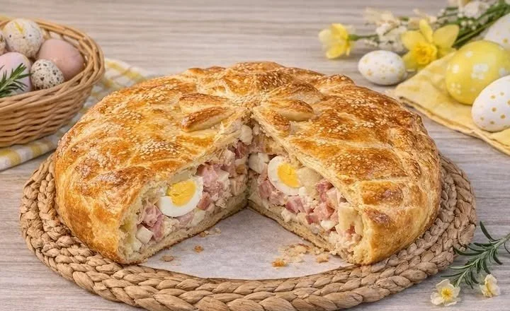 Piatto tipico di Rustico Pasquale, cucinato con ingredienti freschi.