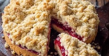 Sbriciolata alla marmellata, dolce tradizionale italiano