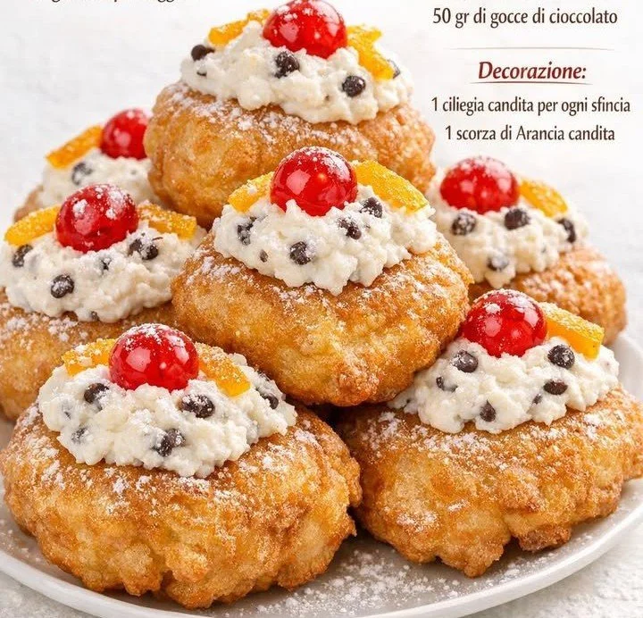 Sfingi di San Giuseppe, dolci tipici della tradizione italiana
