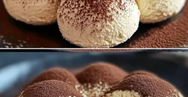 Tartufi di Mascarpone decorati con cacao e cioccolato