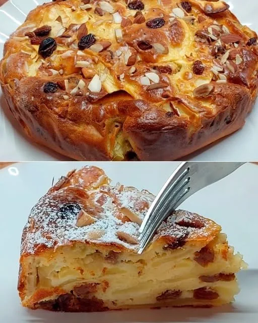 Torta di mele senza zucchero, dolce sano e delizioso