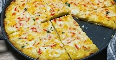 Torta di Patate e Mozzarella, un piatto tradizionale italiano ricco di sapore
