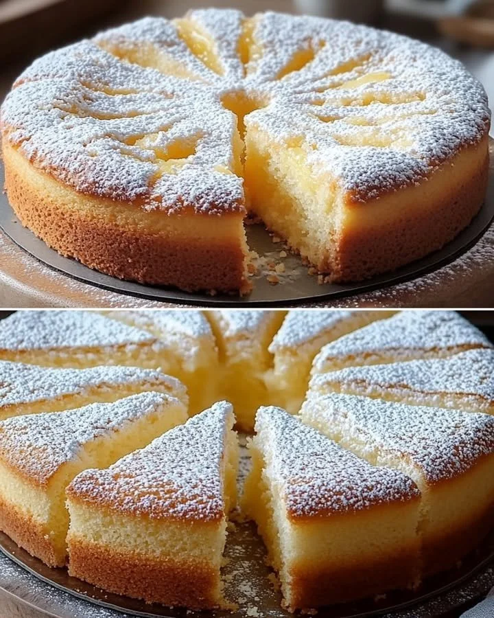 Torta Nuvola, dolce soffice e leggero, ideale per ogni momento