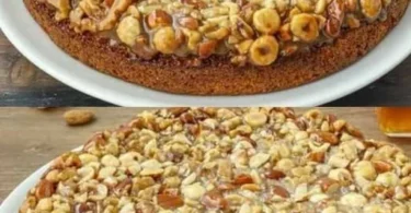 Torta Rovesciata Croccantino con frutta caramellata e croccante