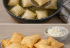 Gnocco fritto emiliano servito con salumi e formaggi tipici
