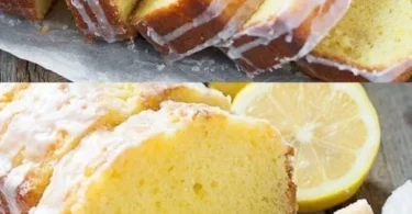 Deliziosa torta al limone decorata con fette di limone fresco