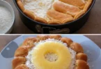 Charlotte dessert con cocco e ananas fresco e cremoso