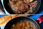 Fegato di vitello al aceto, piatto tipico della cucina italiana