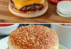 Hamburger maison fatto in casa con ingredienti freschi e gustosi