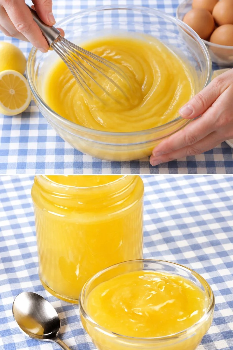 Lemon Curd preparato al micro-ondes con limoni freschi e burro